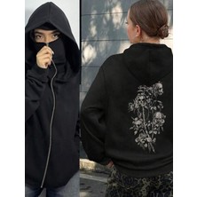 LAYORA Maskeli Polar Hırka – Modern Ninja Tarzı – Kışın Olmazsa Olmazı