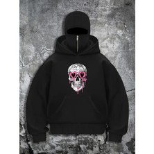 LAYORA Kar Maskeli Polar Sweatshirt – Spor ve Şık Tasarım – Kışın Vazgeçilmezi