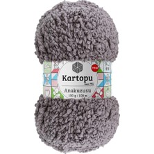 Kartopu Ana Kuzusu (5 Adet) K951 Gri Renk El Örgü Ipliği