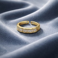 Xuping Kadın 14K Ayarlanabilir Taşlı Kadın Yüzük