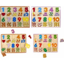 NessiWorld 1006609  Tahta   Bultak Rakamlar Hayvanlı