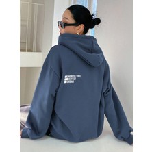 LAYORA Yeni Sezon Baskılı – Oversize Kapüşonlu Sweatshirt