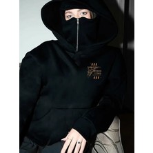 LAYORA Maskeli Polar Hırka – Modern Ninja Tarzı – Kışın Olmazsa Olmazı
