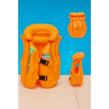 PremiumPort Yaz Deniz Çocuklar Için 32KG Kapasiteli Şişme Can Yeleği