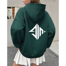 LAYORA Poland Desenli Premium Kapüşonlu Sweatshirt