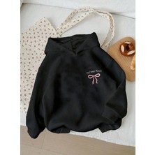 LAYORA Yeni Sezon Baskılı – Oversize Kapüşonlu Sweatshirt