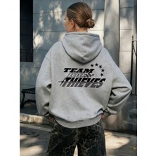 LAYORA Tek Parça Y2K Tarzı Kadın Sonbahar Uzun Kollu Kapüşonlu Sweatshirt