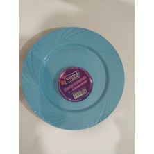 Sword Pack 6 Adet Sert Plastik Mika Tabak Mavi 6 Adet