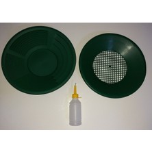 PremiumPort Mekanik Gold Pan Üstü Elek ve Altın Vakum Pompası Seti