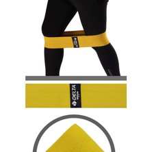 PremiumPort Orta Sert Pilates ve Fitness Kalça Direnç Bantı Lastiği