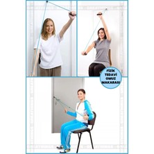 PremiumPort Omuz ve Kol Egzersizleri Için Hafif ve Dayanıklı Hareketli Direnç Bandı