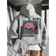 LAYORA Erkek Kapüşonlu Sweatshirt Tüm Sezon Rahat Kesim, Kışlık Kapüşonlu
