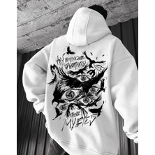 LAYORA Poland Desenli Premium Kapüşonlu Sweatshirt