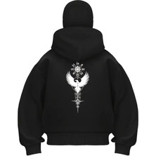 LAYORA Maskeli Ninja Polar Sweatshirt – Termal Rahatlık – Modern Görünüm
