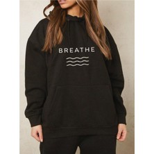 LAYORA Poland Desenli Premium Kapüşonlu Sweatshirt