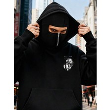 LAYORA Erkekler Için Çift Katmanlı Kapüşonlu Fermuarlı Sweatshirt,