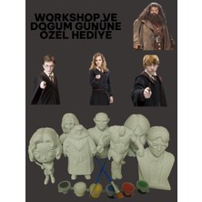 Vitrin XL Harry Potter Karakterleri 3D Figür Boyama Seti