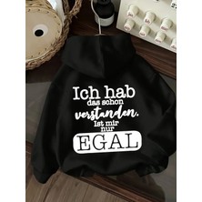 LAYORA Kışlık Üç Iplik Hoodie – Baskılı Premium Kalite”