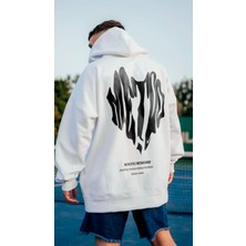 LAYORA Poland Desenli Premium Kapüşonlu Sweatshirt