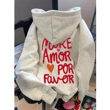 LAYORA Oversize Kapüşonlu Sweatshirt – Günlük ve Şık