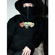 LAYORA Kar Maskeli Polar Sweatshirt – Spor ve Şık Tasarım – Kışın Vazgeçilmezi