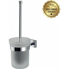 Premium Pirinç Katre Montajlı Klozet Fırçalık