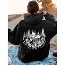 LAYORA 3 Iplik Polar Hoodie – Rahat, Sıcak ve Tarz Kışlık Model