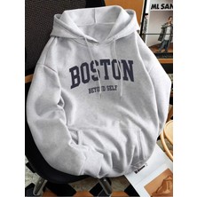 LAYORA Kadin Baskılı Fd Sweatshırt 3iplik Kaliteli Kumaş Oversize Kesim