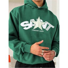 LAYORA - Unisex Baskılı Oversize Sweatshirt