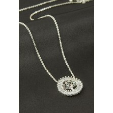 Bijuteri Net Hayat Ağacı Zirkon Taşlı Kolye