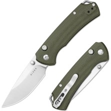 Kizer T1 Bd | Button Liner Lock | Nitro-V | Micarta | Button Liner Lock | V3490.2BA1