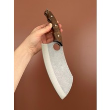 Almazan Şef Outdoor Kamp Bıçağı Özel Dikim Kılıf Hediyeli Isim Yazma