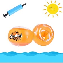 PremiumPort Renkli Şişme Deniz Kolluğu, 4-14 Yaş, Güvenli ve Rahat Kullanım