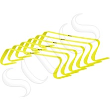 PremiumPort Esnek 15 cm Sarı Ziplama Engeli 6'lı Set, Pratik ve Kullanışlı Ürün