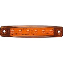 Khi-Zai Sarı Parmak LED Dorse Lamba 6 Ledli 12-24V