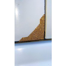 Khi-Zai Kristal Taşlı Araba Kapı Köşe Koruyucu 2'li Altın