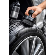 Fine Clean Kapaklı Oto Lastik Parlatma Aplikator Fırçasu ,yumuşak Tüylü Aparat