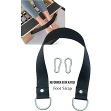 PremiumPort Gelişmiş Pilates Reformer Ayak Kayışı ve Sabitleme Kemeri Seti