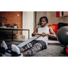 PremiumPort Çelik Yayı Spor Egzersiz Aleti, El, Ayak ve Göğüs Için Güçlendirme Seti