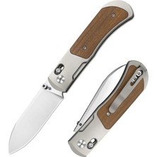 Kizer Tycho | S45VN | Titanium & Mkuruti Wood | KI4761A1