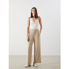 Lc Waikiki Yeni Sezon Loose Fit Krep Kadın Pantolon