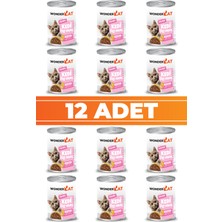 Wondercat Tavuklu Yavru Kedi Konservesi 400GR x 12 Adet
