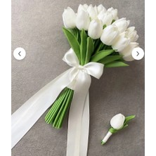 Bioren Islak Lale Buket’i Yaka Çiçeği 14 Adet Kampanyalı