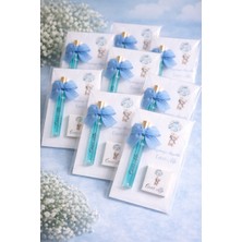 Fiore Hediyelik Bebek Hediyelik 10 Adet Çikolata Kolonya Seti Kişiye Özel Isimli Bebek Doğum Mevlüt Doğum Günü