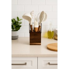 Arow Blanket Standlı Lüks 9 Parça Bambu / Silikonservis Seti