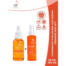 Goaje Skincare Hydraboost Hyaluronic Acid Serum + Ceramide Mist İkili Set