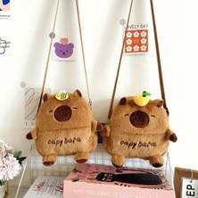 WYS Sevimli Kapibara Peluş Askılı Çanta