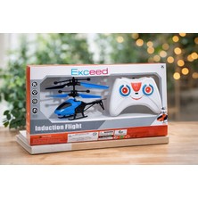 El Sensörlü Helikopter Uzaktan Kumandalı Şarjlı Drone 20 cm Karışıkrenk (Sarı Yeşil Kırmızı