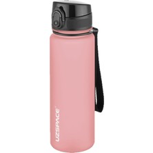 Uzspace 500 ml Tritan Su Matara, 13 Renkli, Softtouch, Hafif ve Dayanıklı