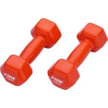 PremiumPort Vds-50 Köşeli Vinyl Dambil Set 2.5 Kg, 2 Adet, Dayanıklı ve Kullanışlı